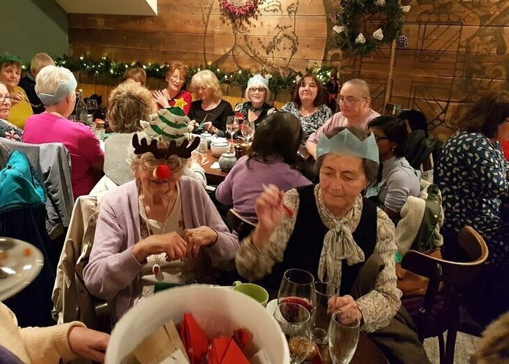 Festive dinner at the Alexandria in Wimbledon