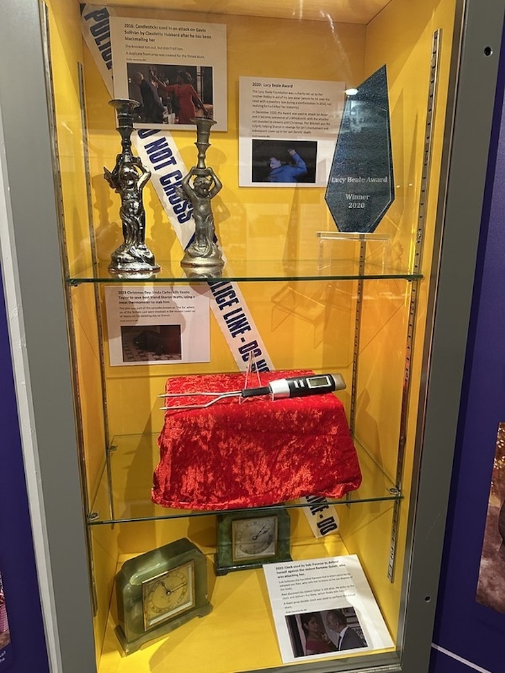 Weapons used in eastenders