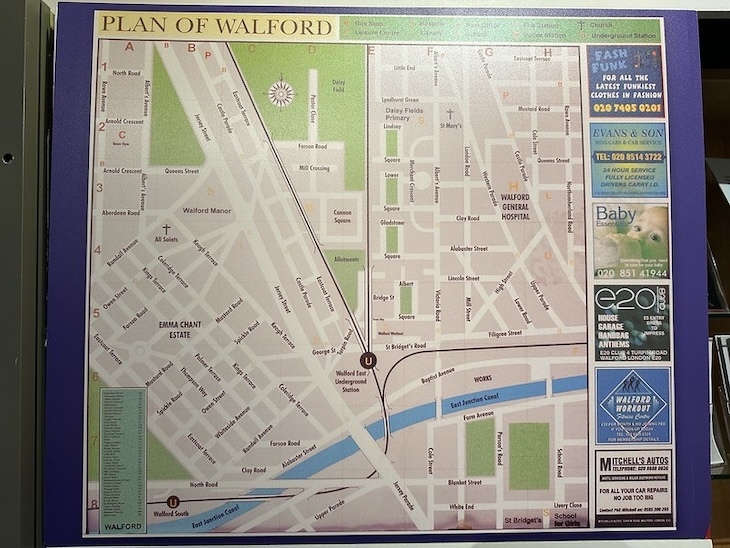 Map of Walford