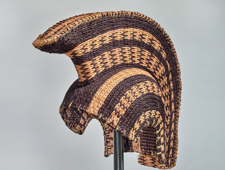 What's on in London in January 2026: a woven helmet