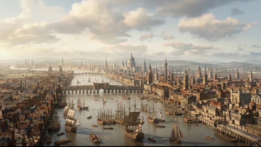 A panorama of Georgian London
