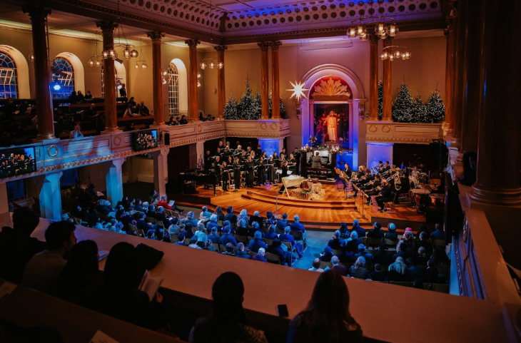 A carol concert at All Souls Langham Place