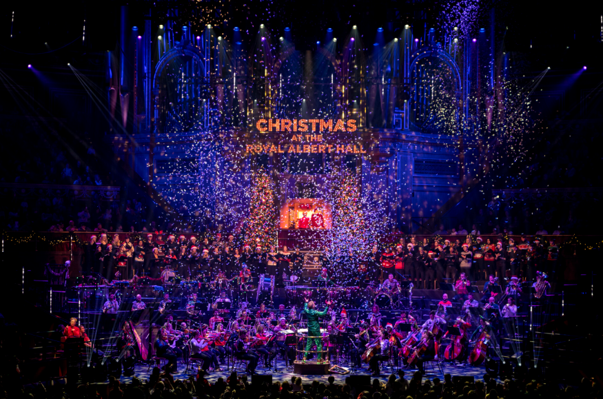 Things to do in London Christmas week: a Christmas concert at the Royal Albert Hall