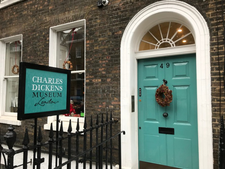Things to do today in London: the exterior of the Charles Dickens Museum