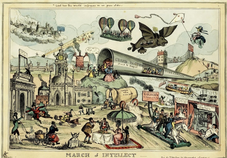 A crazy cartoon packed with wacky inventions