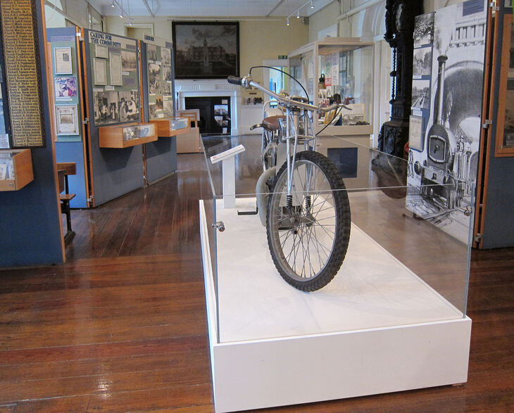 A bike in display