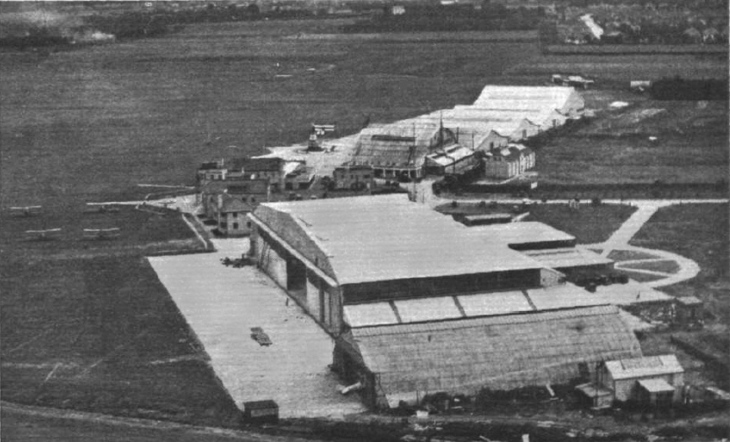 The aerodrome from above