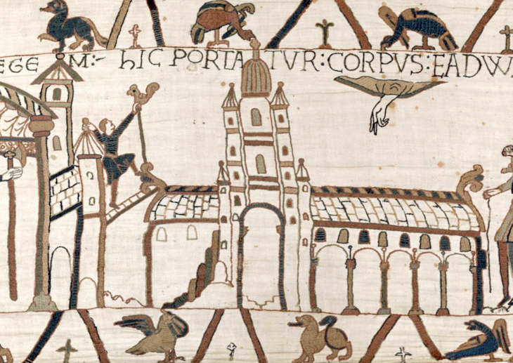 Part of the Bayeux tapestry