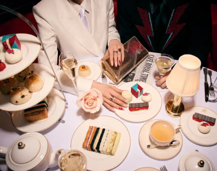 A David Bowie-themed afternoon tea
