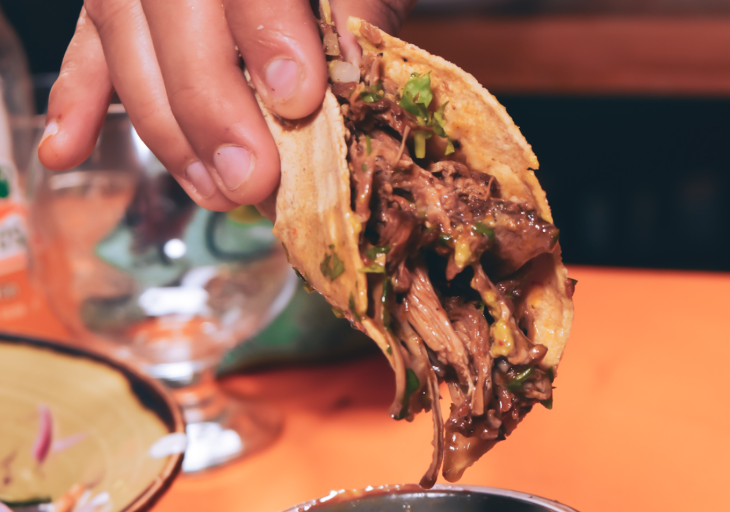 Free things to do in London:  a taco