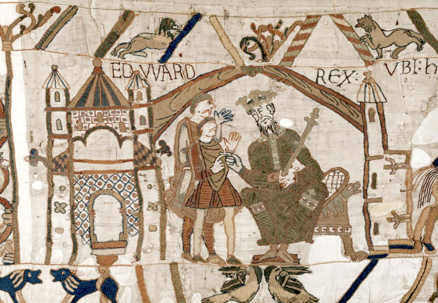 Edward rex in westminster abbey