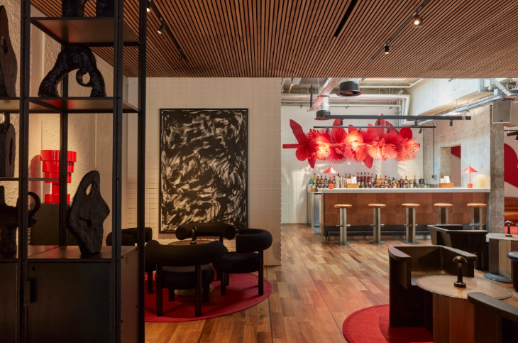 Free things to do in London: the Lobby Bar at One Hundred Shoreditch