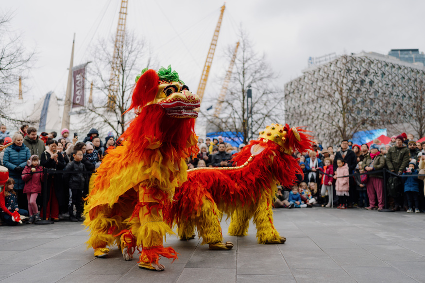 Chinese lions