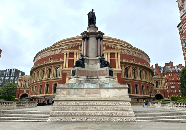 Top events in London today:  the exterior of the Royal Albert Hall