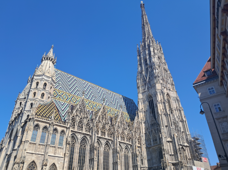 The exterior of St Stephen's Cathedral