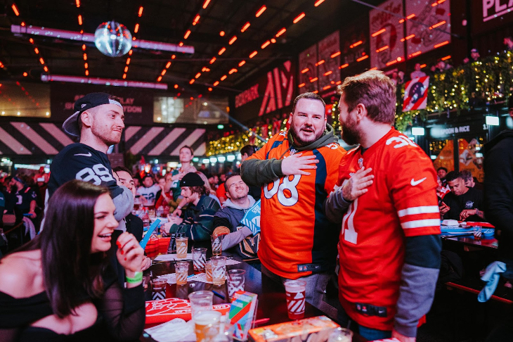Things to do in London today: a Super Bowl party