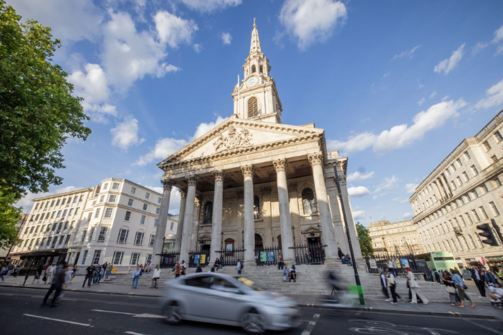 What's on in London today: the exterior of St Martin-in-the-Fields