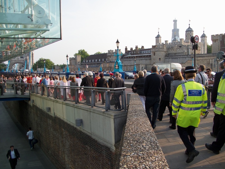 A beating the bound procession