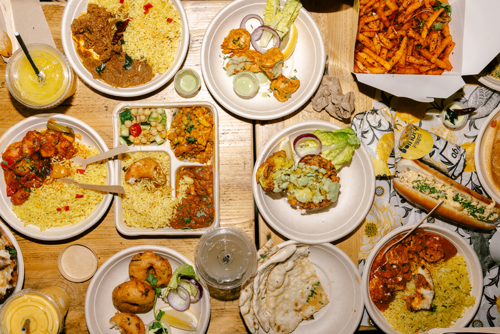 An iftar meal