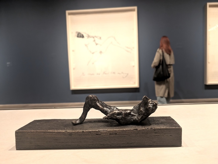 A bronze maquette