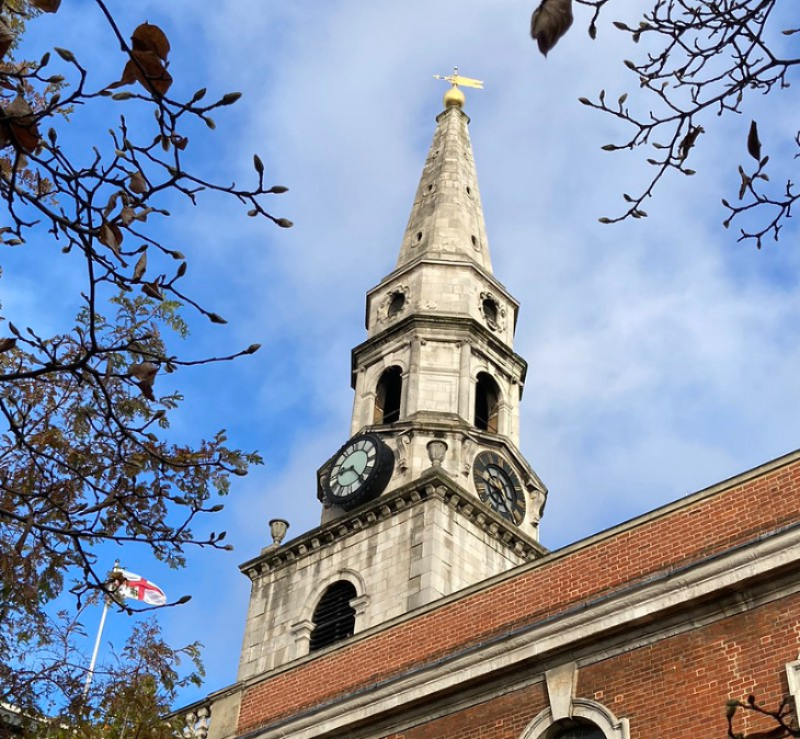 Best events in London this weekend:  the spire of St George the Martyr