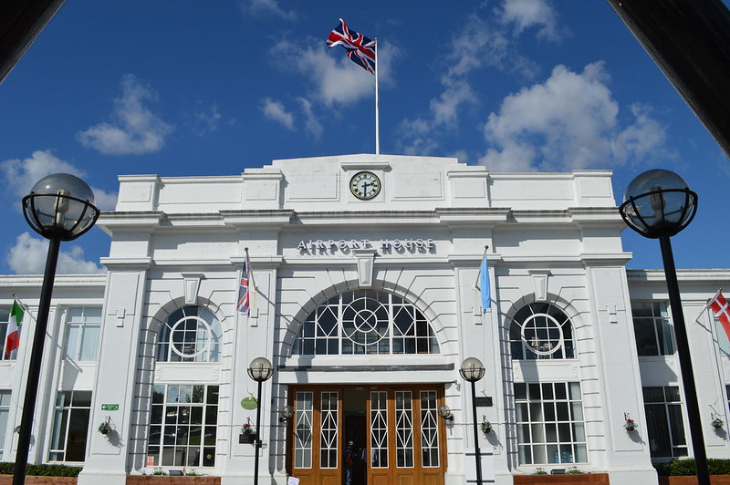 Top events in London today: the exterior of Airport House in Croydon