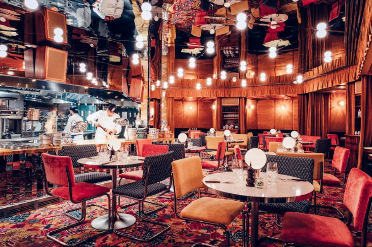 What's on in London this weekend: the interior of Gloria restaurant