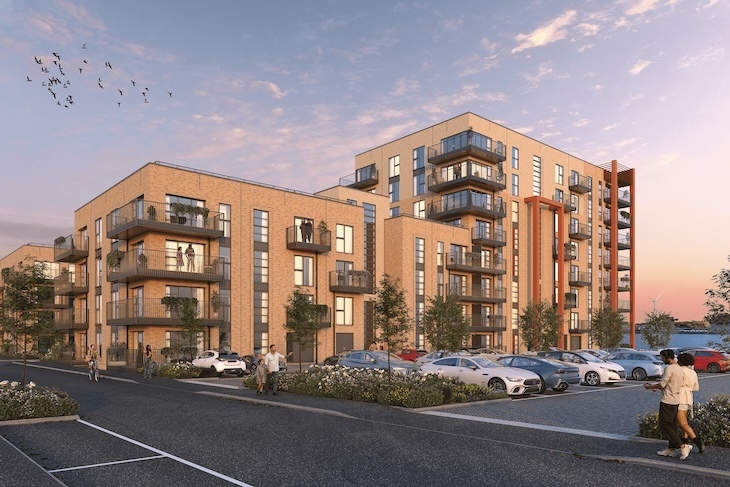 Cable Wharf exterior view