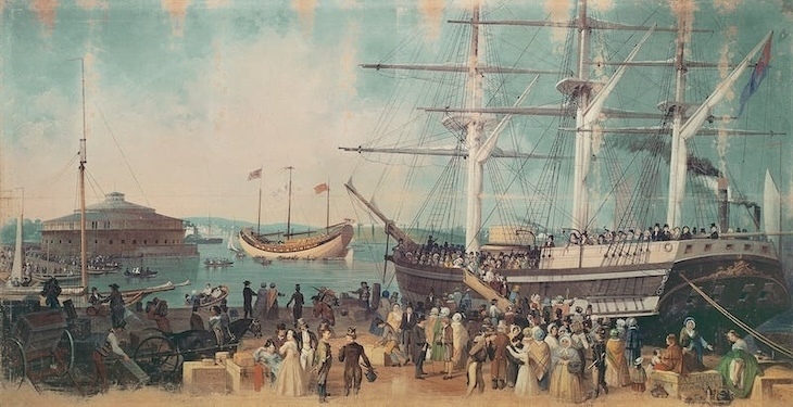 The Keying chinese junk in New York