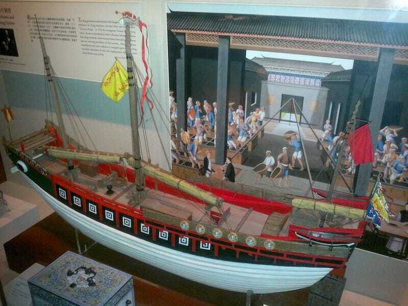 A model of the Keying in Hong Kong Maritime Museum. Image: Ceeseven, creative commons