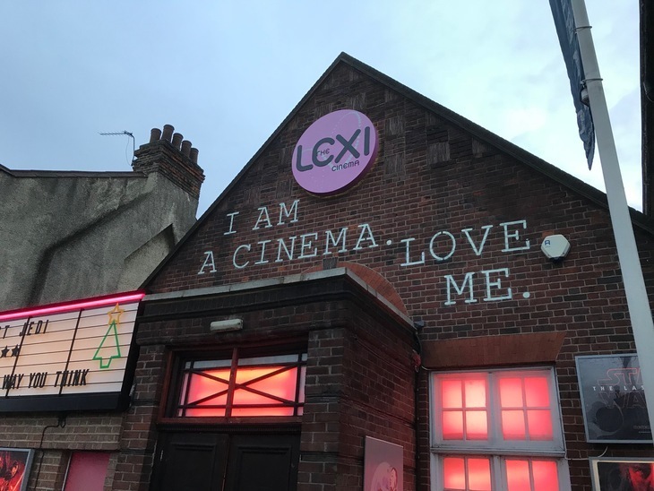 The Lexi cinema at twilight