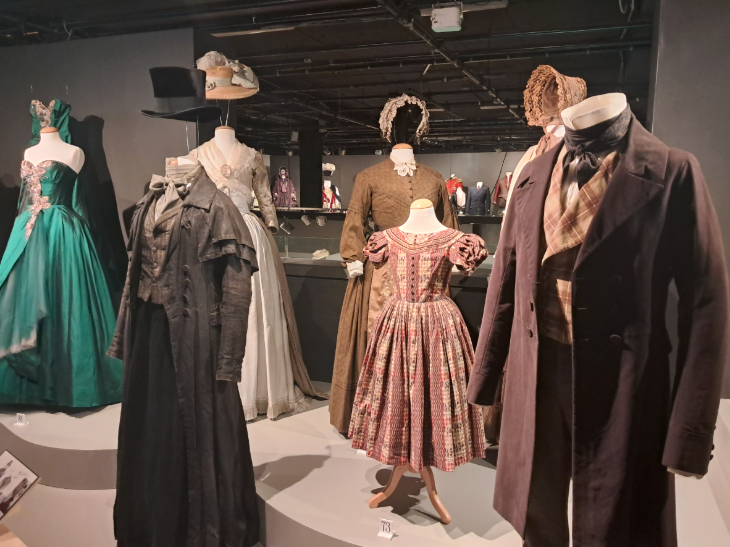 What's on in London March 2026: a selection of mannequins each wearing period clothing costumes