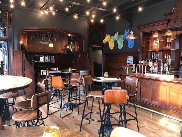 Inside the Old Packhorse