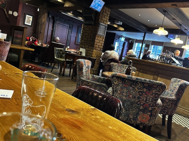 Back room of the Alexandra