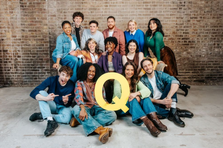 What's on in London March 2026: 12 cast members posing for a group photo