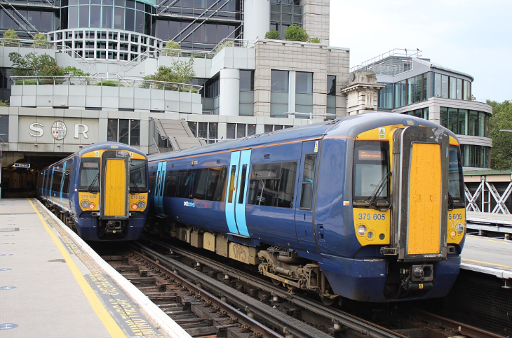 Top events in London today: Southeastern trains on platforms at Charing Cross station