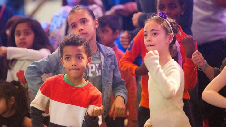 Best events in London this weekend: children dancing