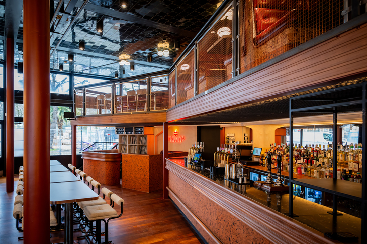 A modernist pub