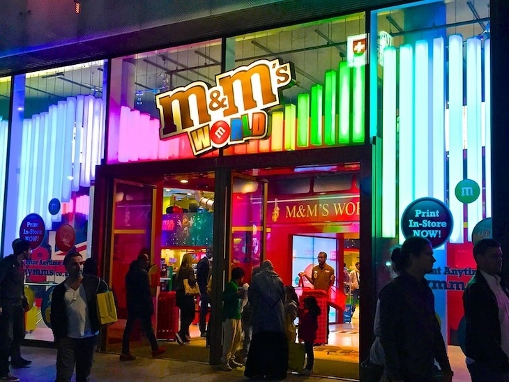 M and Ms store leicester square