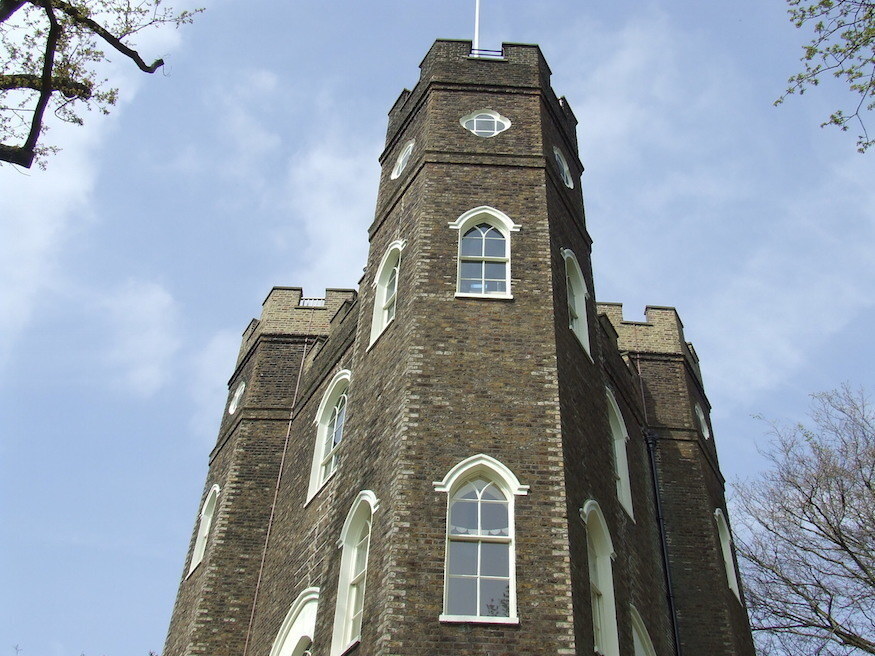 Best things to do in outer London: a turret, part of a brick castle
