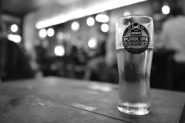 نصف لتر من بيرة BrewDog