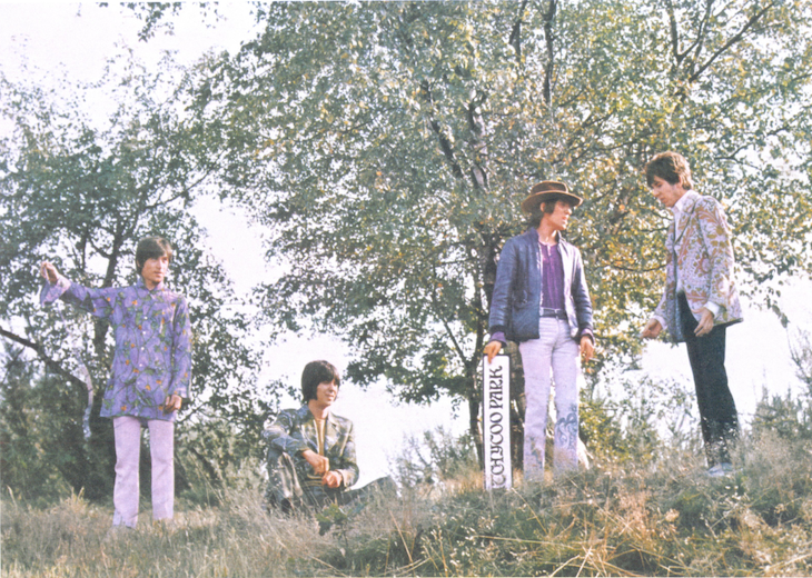 The Small Faces in a park