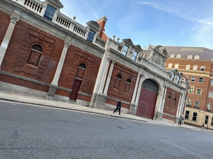 Part of the old Smithfield Market
