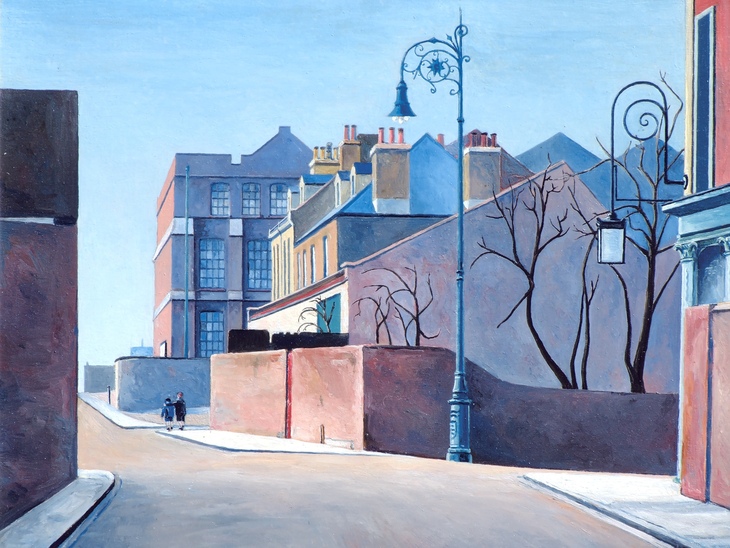 Painting of the Old Ford Road