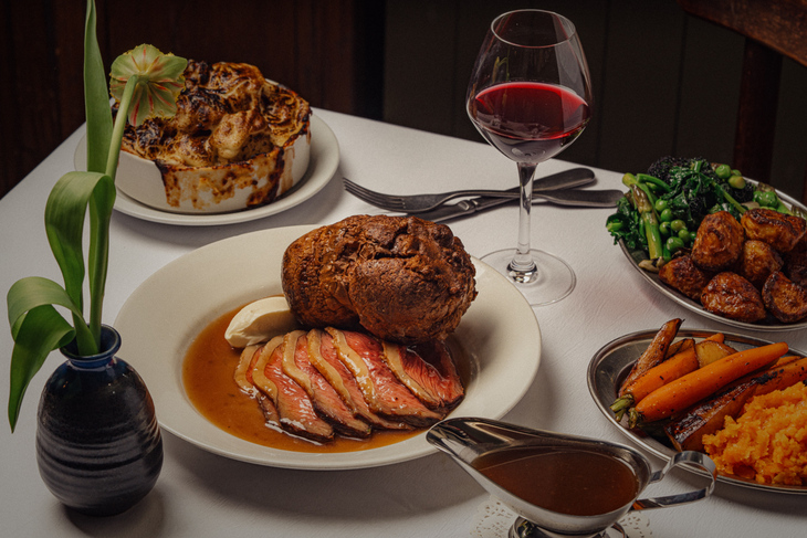 A roast dinner
