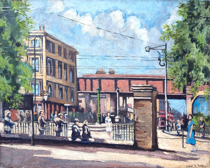 Bethnal Green, and the Salmon and Ball pub