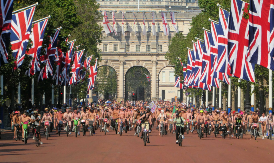 The World Naked Bike Ride Returns To London This Summer The World Naked Bike Ride Returns To London This Summer
