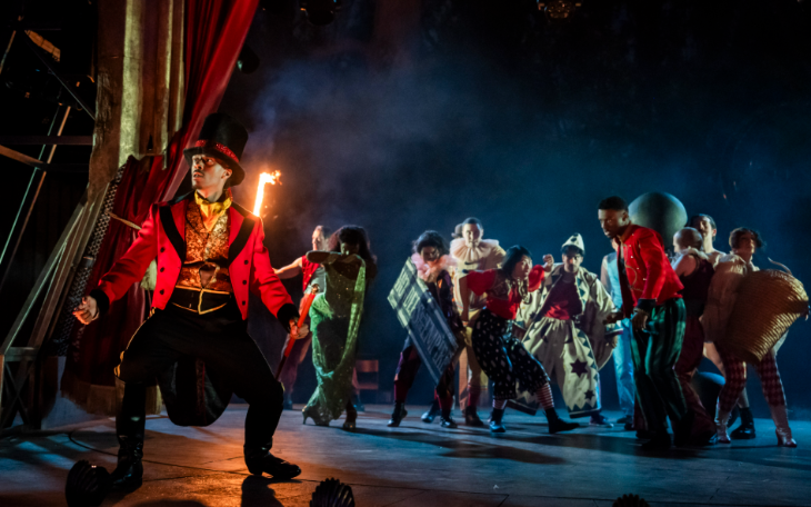Best family/children's theatre shows in London for summer 2026: the cast of Sherlock Holmes on stage