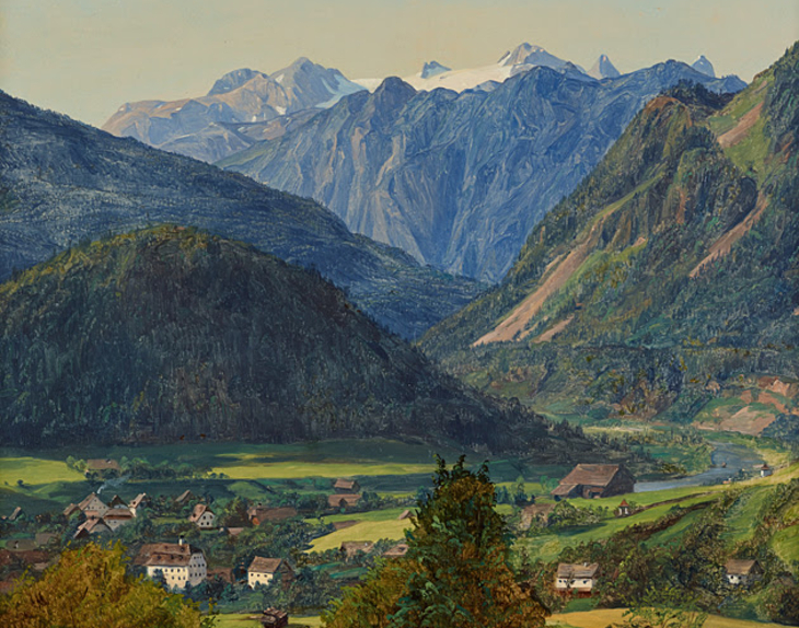 Things to do in London in July 2026: a painting depicting a mountain landscape