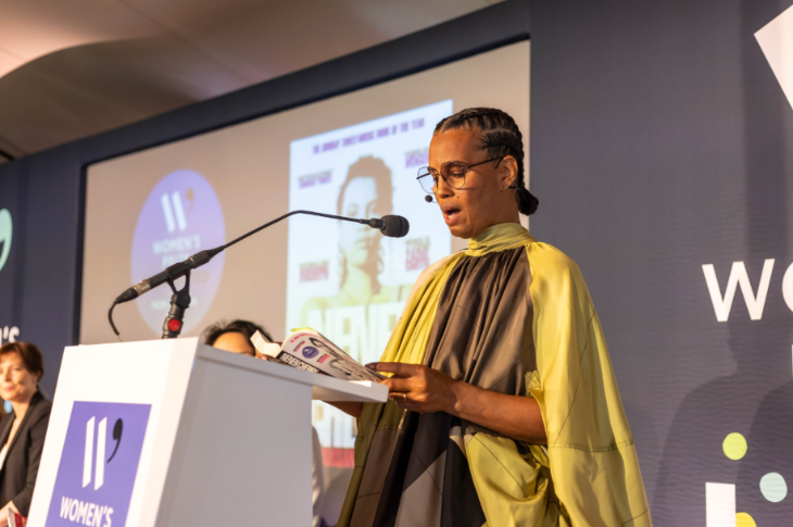 What's on in London today: a person talking at a podium